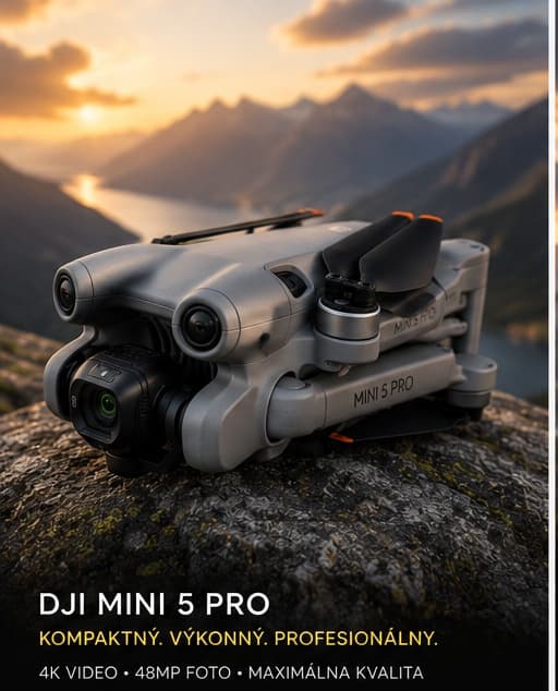 DJI Mini 5 Pro drone technika Gala Drone Vision